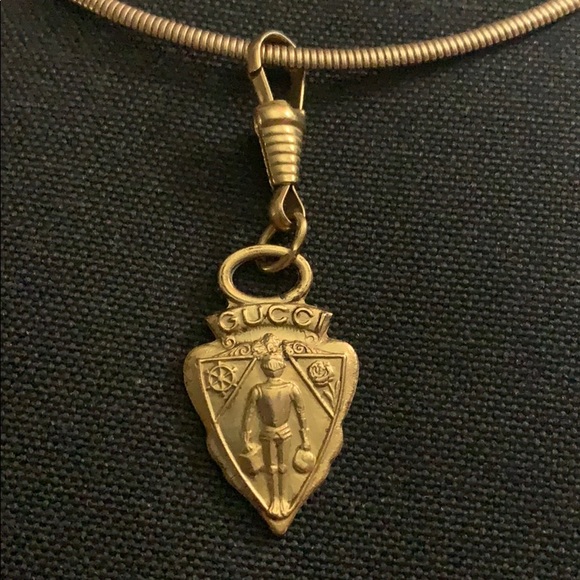 Gucci Jewelry - Sale🌲Gucci charm with GOLD fill necklace